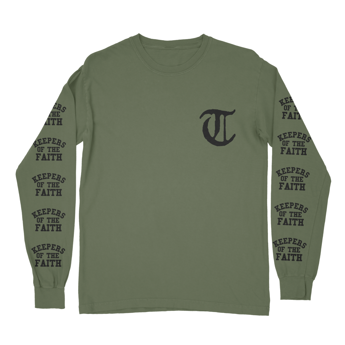 KOTF MILITARY GREEN LONGSLEEVE