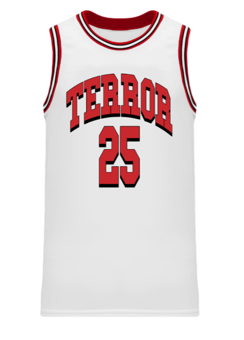 SUFFER TO RETURN HARDER - BASKETBALL JERSEY - WHITE