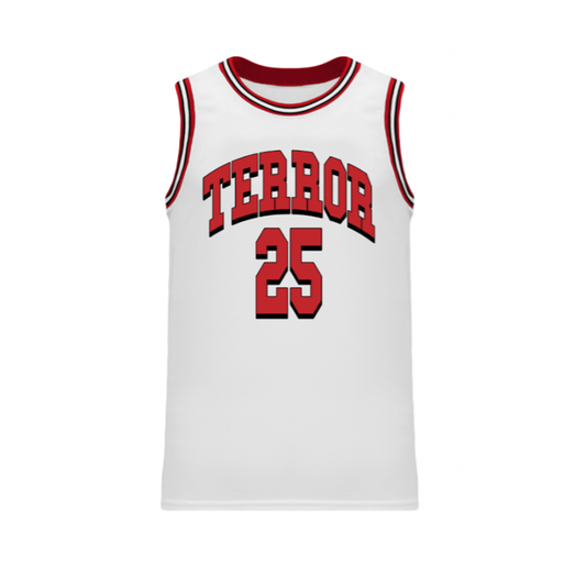 "SUFFER TO RETURN HARDER" BASKETBALL JERSEY