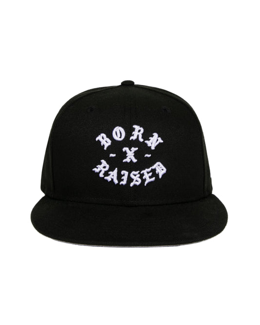 BORN X RAISED + TERROR ROCKER FITTED: BLACK
