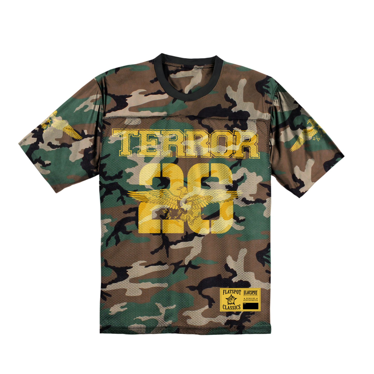 Terror - Camo Football Jersey