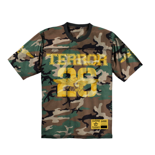 Terror - Camo Football Jersey