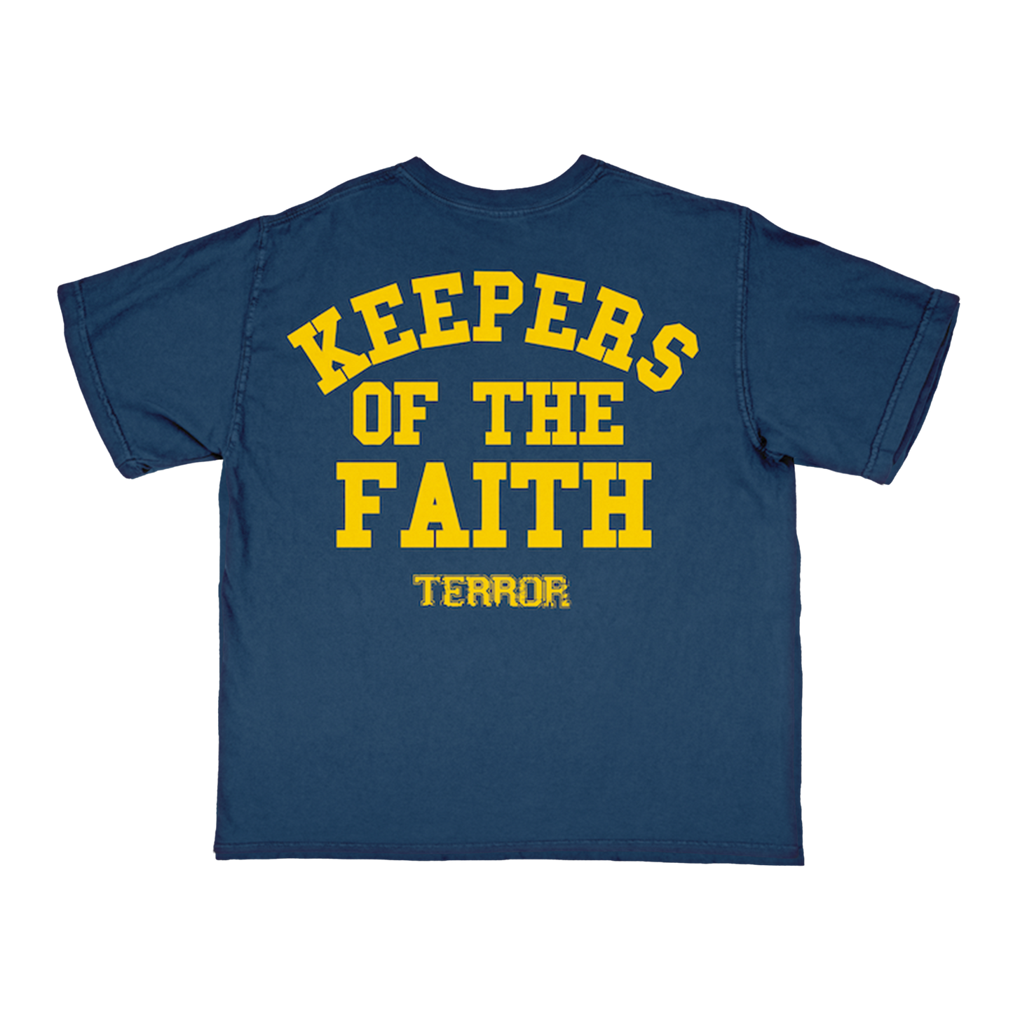 "KOTF" NAVY / YELLOW TEE