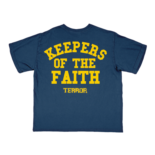 "KOTF" NAVY / YELLOW TEE