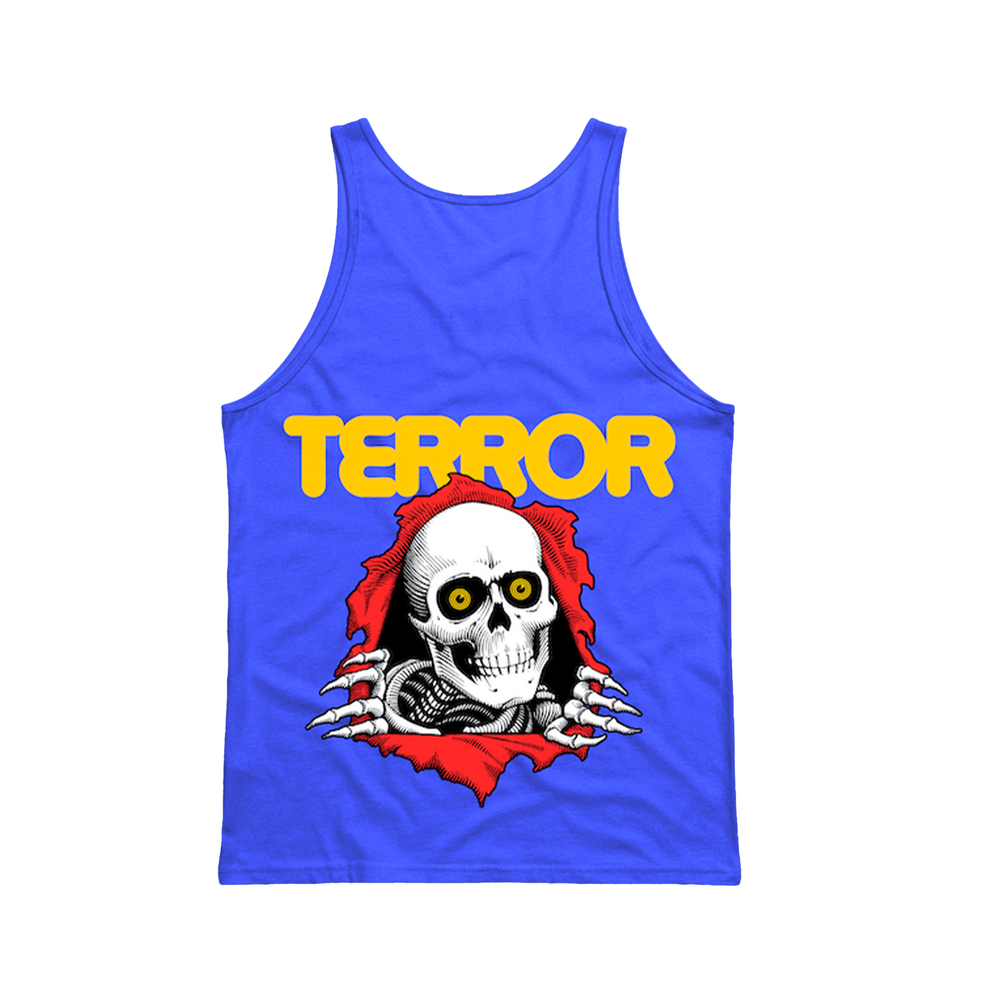 "POWELL" COBAL BLUE TANK TOP