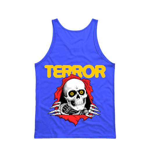 "POWELL" COBAL BLUE TANK TOP