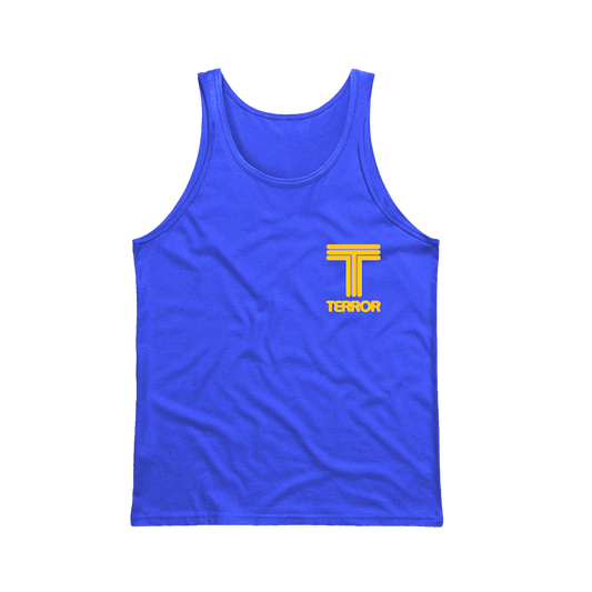 "POWELL" COBAL BLUE TANK TOP
