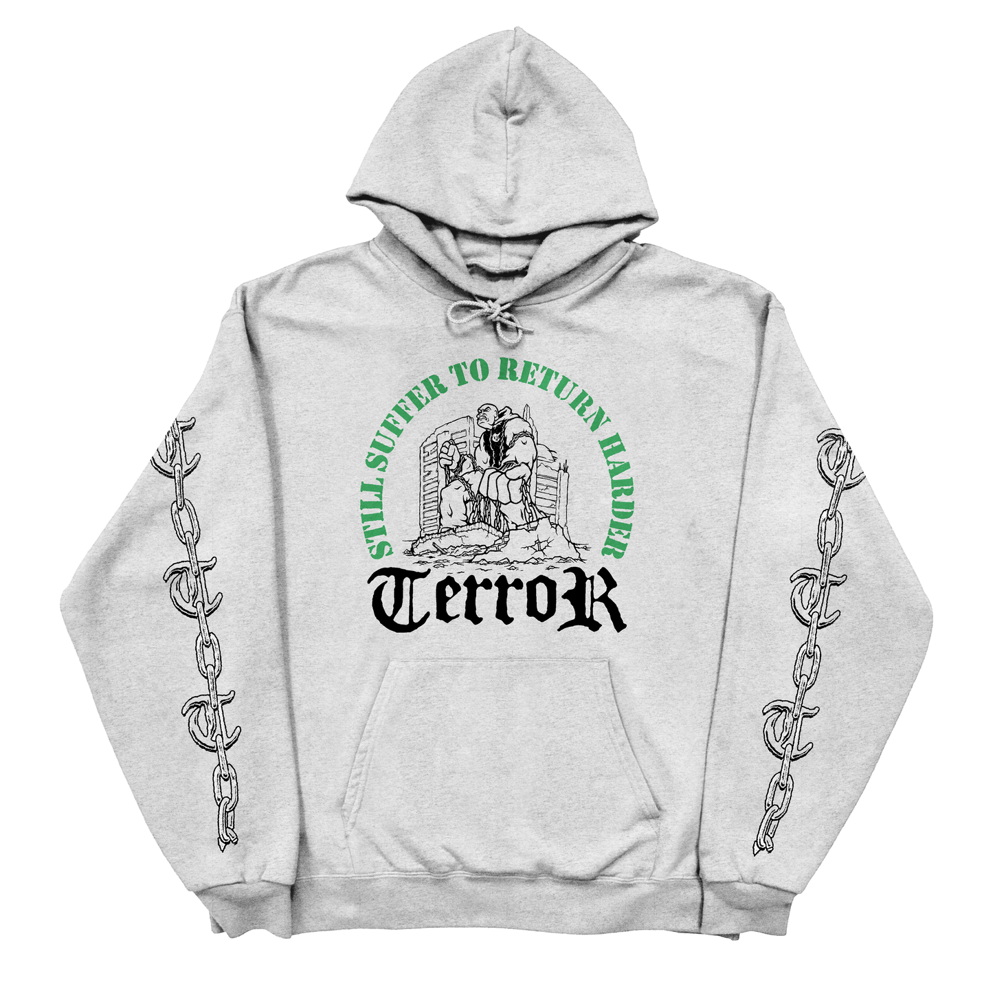 "RETURN HARDER" CHAMPION HOODIE