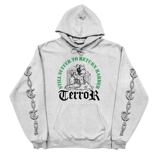 "RETURN HARDER" CHAMPION HOODIE