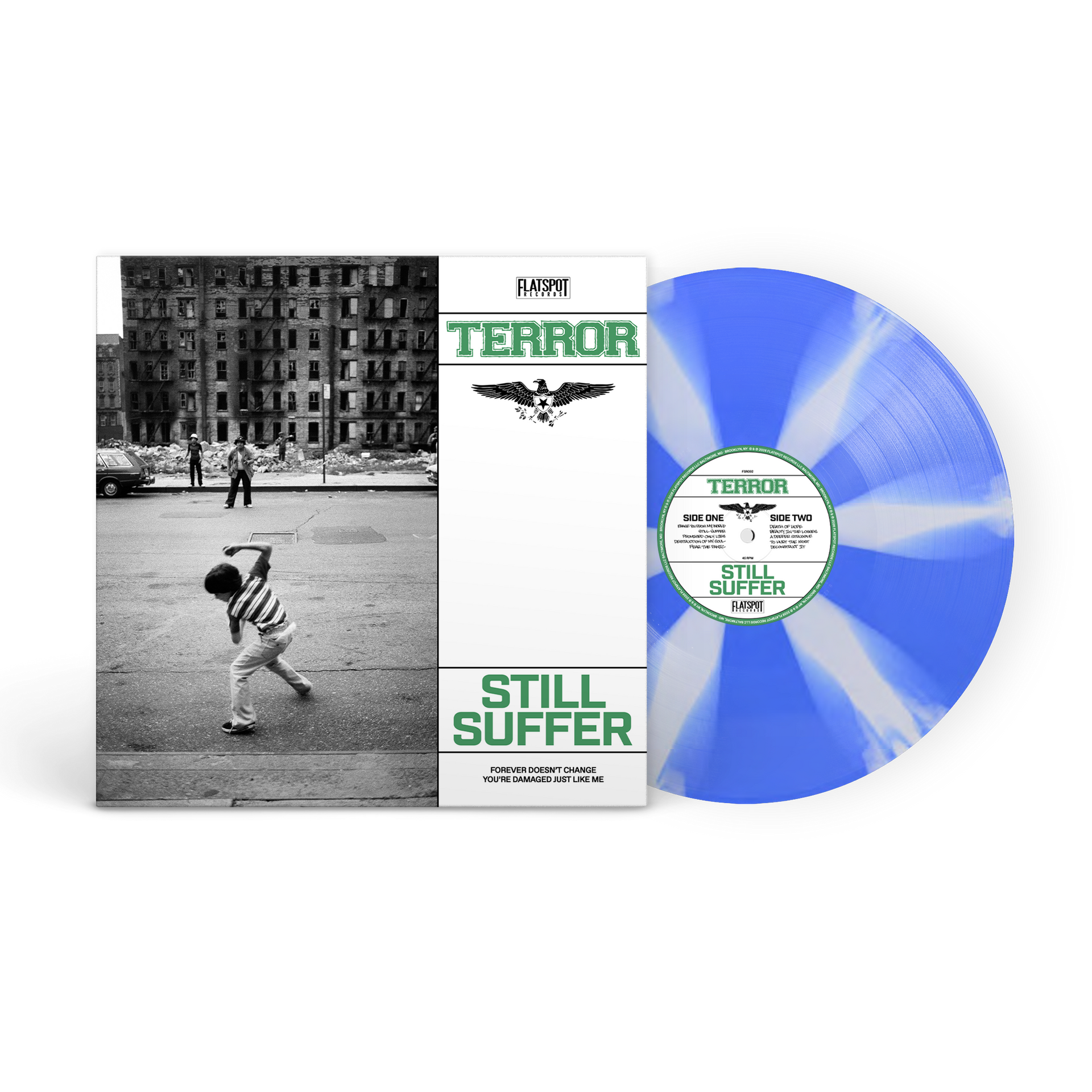 Terror - Still Suffer Sky Blue / White Cornetto Vinyl (Flatspot
